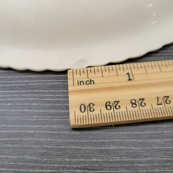 Vintage Monticello Steubenville 8 3/4" Serving Bowl, Dogwood Floral Pattern - Picture 9 of 10